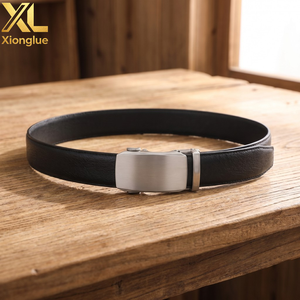 Wholesale Cheetah Logo Custom Vintage <b>Cowboy</b> Men Leather <b>Belt</b> - Product Image 4