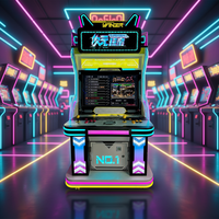 Console de jeu d'arcade rétro préprogrammée pour simulateurs de jeux à grande échelle, avec monnayeur, jeu d'arcade de combat à deux joueurs en position debout