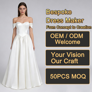Robes de soirée pour femmes, col cœur, en satin, taille corset, longueur maxi, coupe trapèze, pour <span class=keywords><strong>mariage</strong></span> et cérémonies - Product Image 1