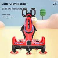 Vélo d'équilibre électrique pour enfants BAB WAY, batterie 12V, vélo d'entraînement avec lumières LED pour les 2-5 ans et DDP
