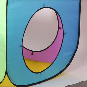 Bán Buôn Đầy Màu Sắc Vui Trẻ Em Nhà Chơi Đường Hầm Lều Di Động Có Thể Gập Lại Ngoài Trời Pop up Lều Cho Trẻ Em Chơi - Product Image 5