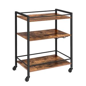 Étagère <span class=keywords><strong>de</strong></span> cuisine mobile avec casier à vin et porte-verre <span class=keywords><strong>Chariot</strong></span> <span class=keywords><strong>de</strong></span> bar en acier inoxydable-Personnalisation <span class=keywords><strong>Amazon</strong></span> - Product Image 1