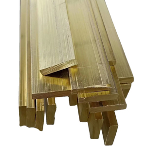 Messingsäule C28000 C26000 H62 H65 Messinglegierung Flachstab - Product Image 1