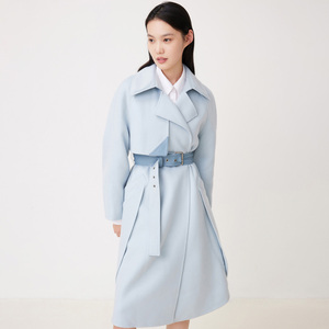 Tendance ODM/OEM Personnalisé Veste et <span class=keywords><strong>Pull</strong></span> WoCoat Populaire, Vêtements Modernes de Luxe en Mélanges de Laine et Cachemire 100%, Modèle Long K - Product Image 2