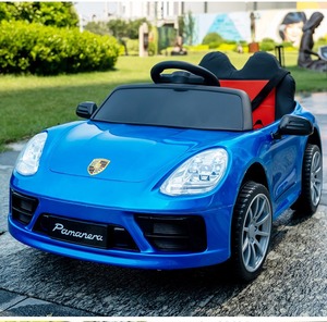 <span class=keywords><strong>Voiture</strong></span> <span class=keywords><strong>de</strong></span> sport électrique pour enfants 12V avec télécommande Bluetooth 2.4G, double porte, suspension intégrée - Product Image 5
