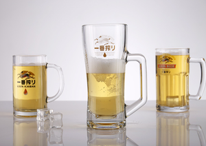 Bia Steins Tankard uống với xử lý mới được thiết kế hiện đại rõ ràng chất lượng cao biểu tượng tùy chỉnh lớn cốc nước cốc cho Đảng - Product Image 6