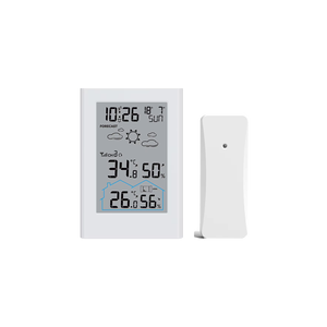 Thermomètre Hygromètre BRESSER Tuya Smart Home – 7 Canaux – Blanc – WiFi
