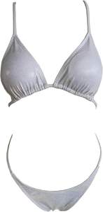 Bikini Intero Lucido Personalizzato da Spogliarellista Micro Tanga Sexy Lingerie a Fionda Aperto da Donna Estivo - Product Image 2