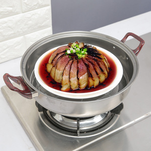 Rejilla alta para vaporizar en la cocina, bandeja de vapor de cuatro esquinas, rejilla para cocinar huevos al vapor, rejilla anti-quemaduras para olla arrocera. - Product Image 1
