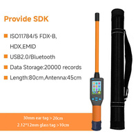 Escáner de Mano HDX FDX-B RFID para Animales, Lector de Animales para Cerdos y Vacas