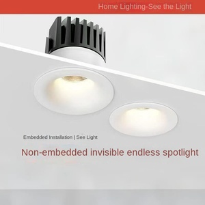 Plafonnier LED COB encastré commercial pour intérieur - <span class=keywords><strong>Spot</strong></span> encastré moderne en aluminium anti-éblouissement IP33 pour salon - Product Image 3