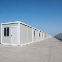 Maisons préfabriquées modulaires en structure acier, prêtes à être expédiées, installation rapide, combinaison d'espaces flexibles, maisons préfabriquées miniatures