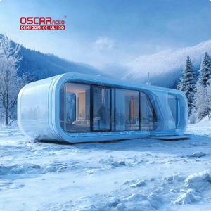 Otel odaları kapsül ev taşınabilir Modern tasarım kompakt yaşam alanları Ideal turizm iş misafirperverliği uzay kapsül evi - Product Image 1