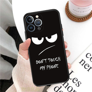 New Design <strong>Printed</strong> Don't Touch My Phone Soft TPU Shockproof Phone Case for <strong>iPhone</strong> Xr 11 12 13 14 15 16 Pro Max - Product Image 2