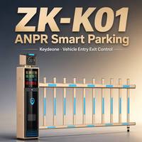 Portail de stationnement intelligent ANPR avec moteur 150W et protection IP67 pour l'entrée des véhicules dans les villas et les parcs industriels