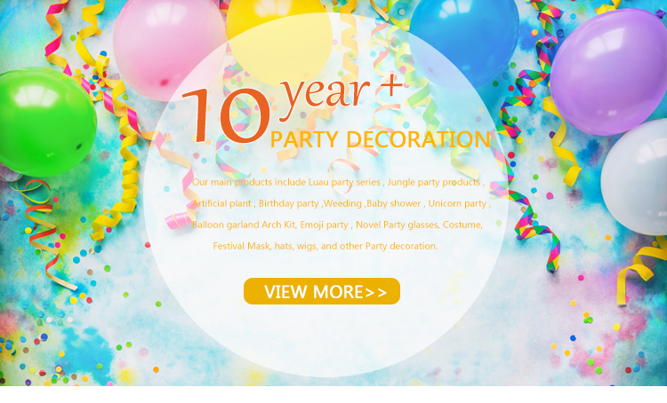 Hot Selling 3 sizes Tropical Artificial  Palm leaves for  Hawaii  Birthday Party Wedding Table Decoration