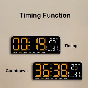 Nuevo Reloj <span class=keywords><strong>Despertador</strong></span> Electrónico Multifuncional Moderno de Plástico con Pantalla LED Digital, Salida USB, Termómetro de Mesa y Calendario Perpetuo - Product Image 2