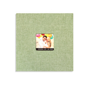 Albums photo Lerp& 40 pages en tissu <span class=keywords><strong>de</strong></span> lin, grande taille 26,5*29 cm, pour photos <span class=keywords><strong>de</strong></span> 3/4/5/6/7/8 pouces, pages intérieures autocollantes - Product Image 3