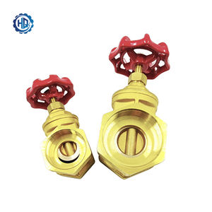 Vanne à opercule en laiton épaissi, spécifiquement conçue pour l'ingénierie, vanne de régulation d'eau durable Z15W-B, utilisation industrielle manuelle - Product Image 2