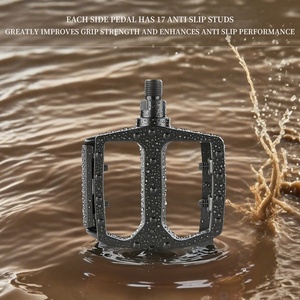 Beach Cruiser Bike Freestyle BMX Bike <span class=keywords><strong>Pedales</strong></span> <span class=keywords><strong>de</strong></span> bicicleta <span class=keywords><strong>de</strong></span> aleación <span class=keywords><strong>de</strong></span> aluminio con <span class=keywords><strong>pedales</strong></span> <span class=keywords><strong>de</strong></span> triciclo para adultos <span class=keywords><strong>de</strong></span> 1/2'' - Product Image 3