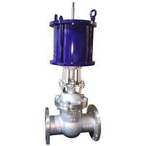 Válvula de Compuerta Neumática con Brida de Acero Inoxidable 304 DN25 DN100 para Aplicaciones de Agua a Temperatura Normal - Product Image 2