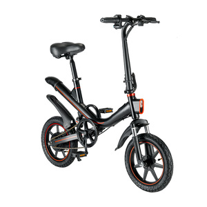 Bicicleta eléctrica Fat Tire Ebike V1 14 pulgadas Ebike 48V Ebike Bicicleta eléctrica plegable mini e-bike para mujeres - Product Image 3