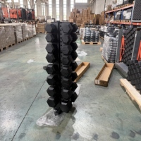 Rak Dumbbell Baja Tugas Berat 5/8 Tingkat, Penyimpanan Beban, Stand Dumbbell, Rak Dumbbell, Tempat Penyimpanan Beban untuk Home Gym