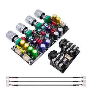 DSP Audio Mixing Module, Hi-Fi Karaoke Reverb Amplifier Front Panel with Mic Interface, Echo and 3D Effects for DIY Speaker - Product Image 6