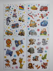 <span class=keywords><strong>Libro</strong></span> de Colorear Creativo y Personalizable para Niños con Pegatinas - Temas de Animales, Plantas y Vehículos - Product Image 6