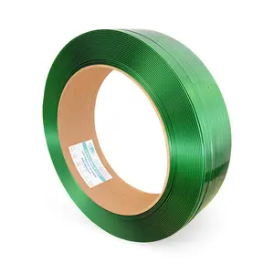 Custom Machine Hand Packing Strip Belt Cord PP Strapping Band Roll Plastic Polyester PET Strap