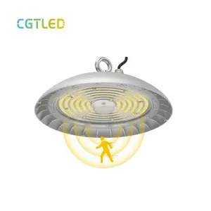 60 90 120 degree Beam Angle 100-277vac Food Grade 100w 150w 200w UFO Led High Bay Light For Food Processing Factory