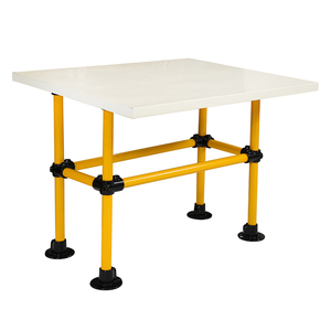 Abrazadera de tubo de acero maleable <span class=keywords><strong>HULK</strong></span>, conexión hembra tipo llave para muebles DIY - Product Image 3