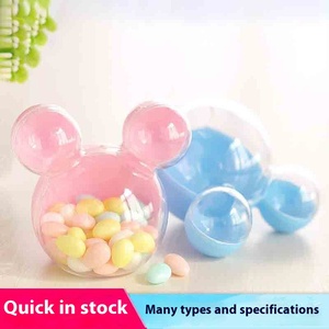 Boîte de rangement créative en plastique <span class=keywords><strong>Mickey</strong></span> Mouse, emballage mignon pour bonbons d'enfants, pour l'organisation de la trousse de jouets - Product Image 2