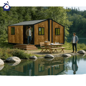 บ้านคอนเทนเนอร์สำเร็จรูปขนาด 20 ฟุต 40 ฟุต ขยายได้ หรูหรา พร้อมอยู่อาศัย วิลล่าเคลื่อนที่ โรงแรม 2-3 ห้องนอน - Product Image 3