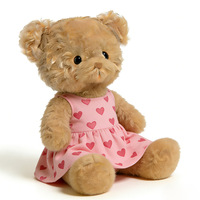 Ours en peluche personnalisés, adorables couples d'ours en peluche, jouets en peluche marron, vente en gros