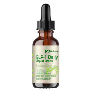 Biokom OEM etichetta gocce liquide con berberina HCI, tè verde, cannella di Ceylon, Aloe Vera, bromelina e Coenzyme-Q10 per la digestione - Product Image 1