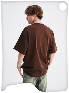 High Quality Men's Oversized <b>White</b> Cotton T-<b>Shirt</b> Stylish Printed Heavy Boxy With Custom Logo <b>Short</b> <b>Sleeve</b> Fitness Occasion - Product Image 4