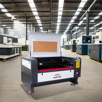 CNC 6090 Laser Gravure Machine De Découpe Co2 Laser Cutter Approbation CE Mdf Bois Acrylique 80w