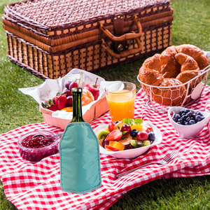 Rượu Vang Gel Nước Đá Chai Mát Rượu Vang Mát Tay Áo Lưu Trữ Cách Điện Bé Chai Túi Nylon Thư Cách Điện Hộp Pantone Màu Sắc - Product Image 6