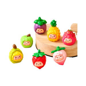 Bán Buôn Vẽ Tay Phim Hoạt Hình 3D Trái Cây Nhựa Kawaii Rồng Trái Cây Sầu Một Đào Búp Bê DIY Thủ Công Mỹ Nghệ Cho Trung Quốc Năm Mới Trang Trí Nội Thất - Product Image 4