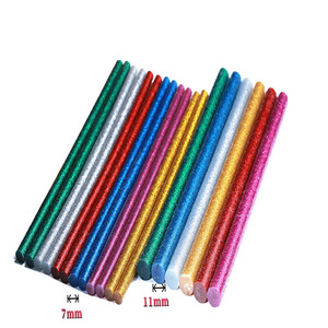 Bâton de colle thermofusible scintillant coloré de 11 mm de qualité supérieure pour pistolet à colle industriel, prix d'usine en gros du Guangdong, échantillon disponible - Product Image 6