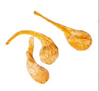 Vente en gros de Cordyceps Militaris pure sporehead jaune doré épices séchées herbe crue en bâton entier