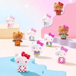 100% Authentique Cartoon 10 Sachets/Boîte <span class=keywords><strong>Hello</strong></span> Kittyed Summer Rainbow Candy PVC Mini Figurines Sac Surprise Jouets de Collection Boîte Mystère - Product Image 5