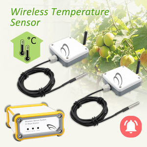 Monitor de temperatura para invernadero LoRa, sensor de temperatura industrial IoT, dispositivo inalámbrico de monitoreo de temperatura - Product Image 1