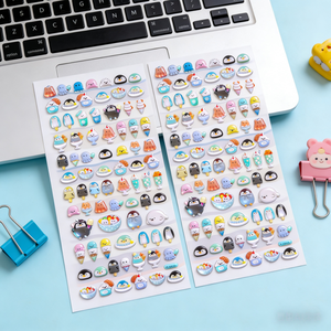 Adesivi Personalizzati 3D a Bolle Rotonde con Stampa CMYK per Premi per Bambini, Decorazioni Fai-da-Te e Regali Personalizzati - Product Image 5