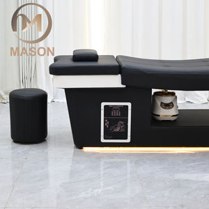 Tempat Tidur Pijat Elektrik Ergonomis untuk <span class=keywords><strong>Spa</strong></span> Kepala Jepang & Pijat Thailand dengan Desain Modern yang Tahan Lama dan Bak Fiberglass Melengkung untuk Salon <span class=keywords><strong>SPA</strong></span> - Product Image 6