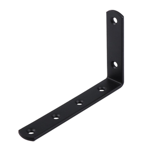 Renfort <span class=keywords><strong>d</strong></span>'<span class=keywords><strong>angle</strong></span> Support <span class=keywords><strong>D</strong></span>'étagère En Acier Noir Robuste L Renfort <span class=keywords><strong>D</strong></span>'<span class=keywords><strong>angle</strong></span> <span class=keywords><strong>d</strong></span>écor L'<span class=keywords><strong>angle</strong></span> Articulaire Support Étagères murales Support Suspendu - Product Image 1