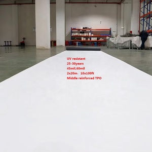 Venta directa de fábrica resistente a los rayos UV ASTM estándar 60 Mil TPO <span class=keywords><strong>Membrana</strong></span> de <span class=keywords><strong>techo</strong></span> <span class=keywords><strong>para</strong></span> sistema de <span class=keywords><strong>techo</strong></span> de impermeabilización - Product Image 1
