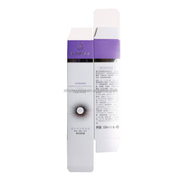 Boîte en carton cosmétique personnalisée pour soins de la peau, emballage pliable avec rabat supérieur, impression personnalisée, gaufrage, recyclable, pour chaussettes