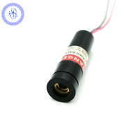 Module de Diode Laser infrarouge 12x35mm, lot de 2, avec alimentation, croix 650 nm, 5mW, 7mW, 10mW, 3-5v